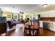 Open-concept living room and kitchen area that offers comfort and functionality at 212 Postell Rd, Dallas, GA 30157