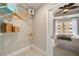 Well-organized walk-in closet with shelving and storage, leading to the bedroom at 2277 Peachtree Ne Rd # 611, Atlanta, GA 30309