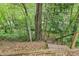 Wooden steps leading down to the creek at 4217 Wieuca Overlook Ne, Atlanta, GA 30342