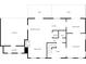 Detailed floor plan showcasing the layout of the house including all the rooms at 2592 River Oak Dr, Decatur, GA 30033
