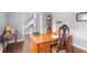Office space has hardwood floors, lots of natural light, and antique wooden furniture at 739 Dushea Nw Ct, Kennesaw, GA 30144