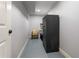 Unfinished basement space with a safe and chair at 192 Chicopee Dr, Marietta, GA 30060