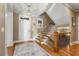 Foyer with hardwood floors, staircase, and ample natural light at 192 Chicopee Dr, Marietta, GA 30060