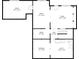 Floor plan depicting basement with multiple rooms, storage, hall, and utility area at 6069 Queens River Dr, Mableton, GA 30126