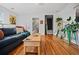 Charming living room with hardwood floors and stylish decor; perfect for relaxation and entertainment at 670 Parker Ave, Decatur, GA 30032