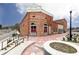Exterior of the Historic Acworth Antiques building with updated walkway and landscaping at 407 Newland Way, Acworth, GA 30102