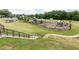 A community park featuring a playground, grassy area and walking paths, accessible by stairs and surrounded by greenery at 407 Newland Way, Acworth, GA 30102