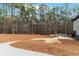 Sprawling backyard leading to the fence-enclosed pool, with a pathway and ample space at 1066 Fairway Valley Dr, Woodstock, GA 30189