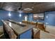 A cozy home theater is designed with comfortable reclining chairs, a projector, and a large screen for immersive entertainment at 3481 Lakeside Ne Dr # 1103, Atlanta, GA 30326