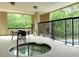 Relaxing outdoor hot tub area with seating and green views at 3481 Lakeside Ne Dr # 1103, Atlanta, GA 30326