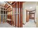 Unfinished basement with exposed beams and framing at 3267 Rememberance Trce, Lawrenceville, GA 30044