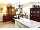 Spacious kitchen with granite countertop, island and decor at 4040 Summit Dr, Marietta, GA 30068