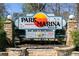 Park Marina sign features boat sales, rentals, and engine sales on sunny day at 146 Kingsley Way, Acworth, GA 30102