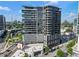 Striking high-rise condo building with glass balconies, offering luxurious urban living and city views at 3107 Peachtree Ne Rd # 2003 Aka Ph3, Atlanta, GA 30305
