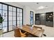 Bright office with custom shelving, a wooden desk, and stylish decor, perfect for a productive work environment at 3107 Peachtree Ne Rd # 2003 Aka Ph3, Atlanta, GA 30305