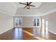 Spacious bedroom featuring hardwood floors and large windows at 3017 Lana Ln, Marietta, GA 30066