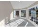 Sunroom featuring tiled floors and lots of natural light at 3017 Lana Ln, Marietta, GA 30066