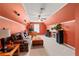 Cozy bonus room with media setup, vaulted ceiling, and plenty of space for entertainment at 3480 Arbroath Dr, Douglasville, GA 30135
