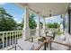 Relaxing balcony with comfortable seating, offering views of the surrounding neighborhood at 4815 Westgate Drive, Cumming, GA 30040