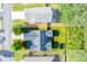 Aerial view of property showing lot and surrounding landscape at 5251 Centennial Hill Nw Dr, Acworth, GA 30102