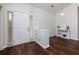 Bright entryway with hardwood floors, and white trim at 5251 Centennial Hill Nw Dr, Acworth, GA 30102