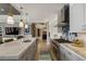 Gourmet kitchen with marble countertops, stainless steel appliances, and lots of cabinet space at 58 Canton St # 410, Alpharetta, GA 30009