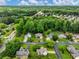 A picturesque neighborhood with well-maintained homes, lush trees, and manicured lawns under a sunny sky at 2910 Waverly Place Dr, Dacula, GA 30019