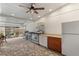 Outdoor kitchen featuring stainless steel appliances and countertop space at 2221 Shallowford Rd, Marietta, GA 30066