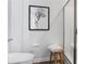 A modern bathroom with a sleek glass shower, toilet, and minimalist decor at 225 Ivey Ter, Temple, GA 30179