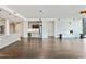 Spacious living room with hardwood floors, wet bar and modern finishes at 3107 Peachtree Ne Rd # 1005, Atlanta, GA 30305