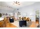 Spacious open-concept living area with modern decor and hardwood floors at 1026 Lester Se Ave, Atlanta, GA 30316