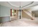 Bright dining area featuring elegant lighting and an open floor plan at 425 Fieldstone Lndg, Alpharetta, GA 30005