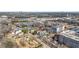 A stunning aerial view displays the home within a serene parkside community with mature trees and manicured landscaping at 3378 Bachelor St, Atlanta, GA 30344