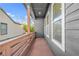 Exterior porch with wood flooring and railings at 3378 Bachelor St, Atlanta, GA 30344