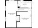 Detailed basement floor plan showcasing layout with recreation, laundry, and electrical rooms at 1890 Silvastone Dr, Decatur, GA 30033