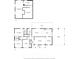 Detailed floor plan showcasing the layout of the home, including room dimensions at 1890 Silvastone Dr, Decatur, GA 30033