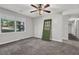Bedroom featuring a ceiling fan, and a window with natural light at 3189 Glen Hollow Dr, Rex, GA 30273