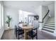 Bright dining area connects to other living spaces, featuring modern decor and comfortable seating at 399 Pratt Se Dr # 910, Atlanta, GA 30315