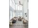 Inviting living room showcasing modern furniture, tall windows, and a comfortable layout at 399 Pratt Se Dr # 910, Atlanta, GA 30315