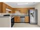 Well-equipped kitchen featuring modern appliances and ample countertop space for meal preparation at 6359 Wedgeview Dr, Tucker, GA 30084