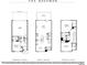 Detailed floor plan showcasing the layout of a three-level home with labeled rooms at 1923 Deco Dr, Kennesaw, GA 30144