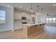 Kitchen with quartz countertops, island, pendant lighting, stainless appliances at 1923 Deco Dr, Kennesaw, GA 30144