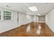 Open basement with concrete floors, ready to be customized for your needs at 3425 Poplar Dr, Lawrenceville, GA 30044