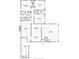 Floor plan showcasing the layout, including the kitchen, bedrooms, bathrooms, living room, and sunroom at 3425 Poplar Dr, Lawrenceville, GA 30044