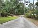 Long paved driveway leading to home at 1935 Lamp Post Ln, Lawrenceville, GA 30043