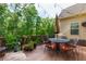 Spacious back deck is perfect for outdoor dining and entertaining guests at 225 Sundance Dr, Woodstock, GA 30188