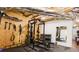 Basement gym complete with weight rack and machines, perfect for fitness enthusiasts at 225 Sundance Dr, Woodstock, GA 30188