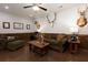 Inviting living room with a comfortable sofa, rustic coffee table, and stylish decor for a relaxed atmosphere at 225 Sundance Dr, Woodstock, GA 30188