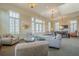 Bright community lounge with plush seating, elegant lighting, and community gathering spaces at 2295 Falmouth Se Ct, Smyrna, GA 30080