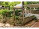 Backyard garden and wooden fence at 1290 Mclendon Ne Ave, Atlanta, GA 30307